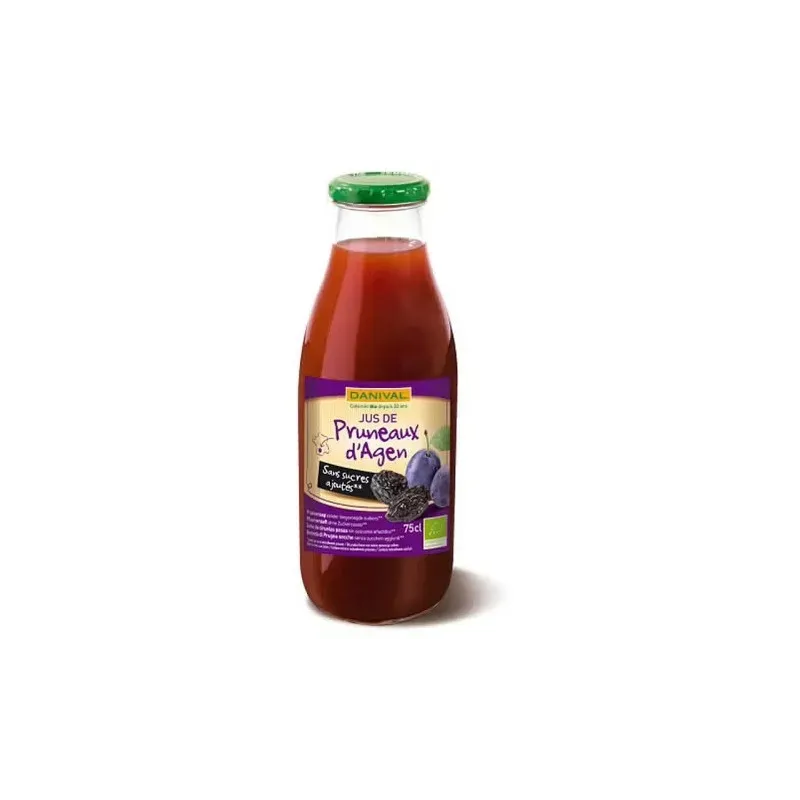 Danival zumo de ciruelas sin azucar bio 750ml | Farmacia Barata