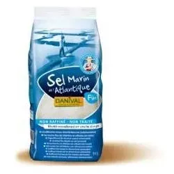 Sal marina atlantica fina sin refinar 1kg.