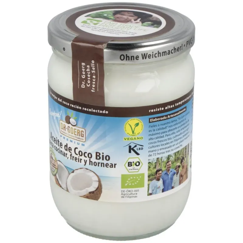 Aceite de coco premium para cocinar 500ml. bio 2 | Farmacia Barata Aceite de coco premium para cocinar 500ml. bio 2 | Farmacia Barata