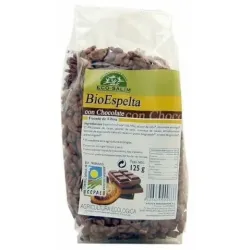 Bio espelta hinchada con chocolate 125gr. bio