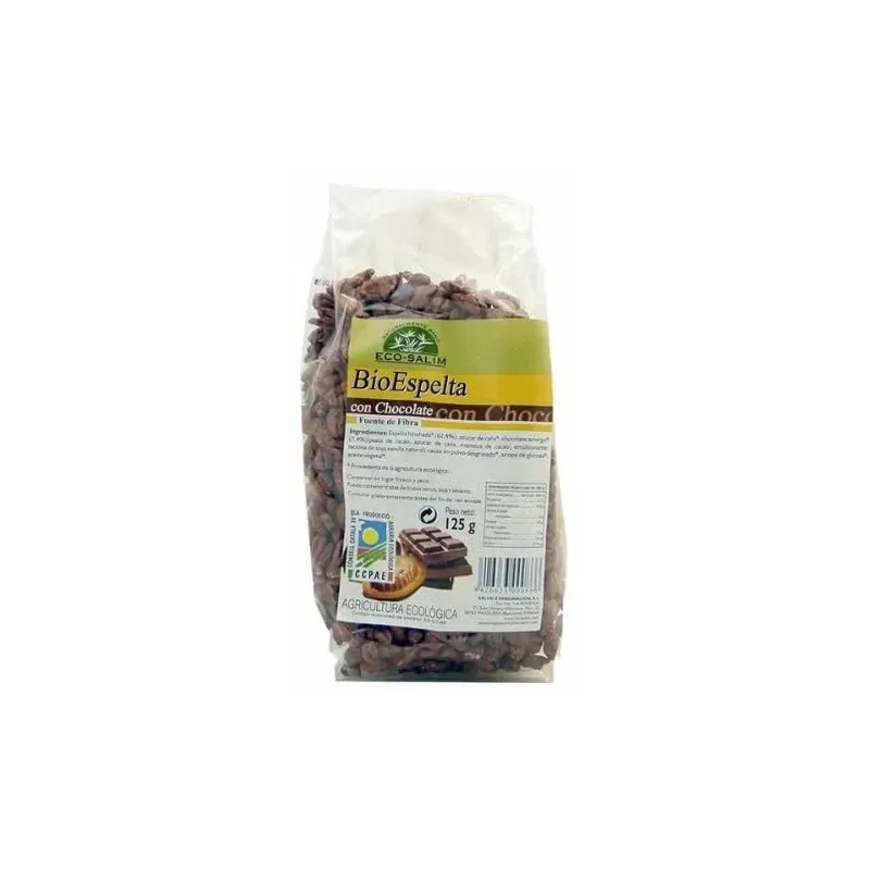 Bio espelta hinchada con chocolate 125gr. bio | Farmacia Barata