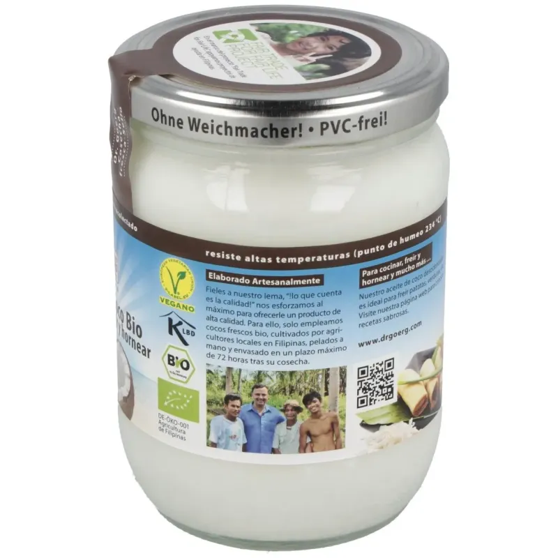 Aceite de coco premium para cocinar 500ml. bio 2 | Farmacia Barata Aceite de coco premium para cocinar 500ml. bio 2 | Farmacia Barata