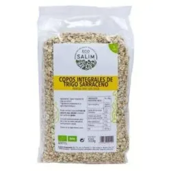 Eco Salim Copos de Trigo Sarraceno Integrales Bio, 500 g