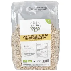 Copos de trigo sarraceno integrales 500gr. bio | Farmacia Barata
