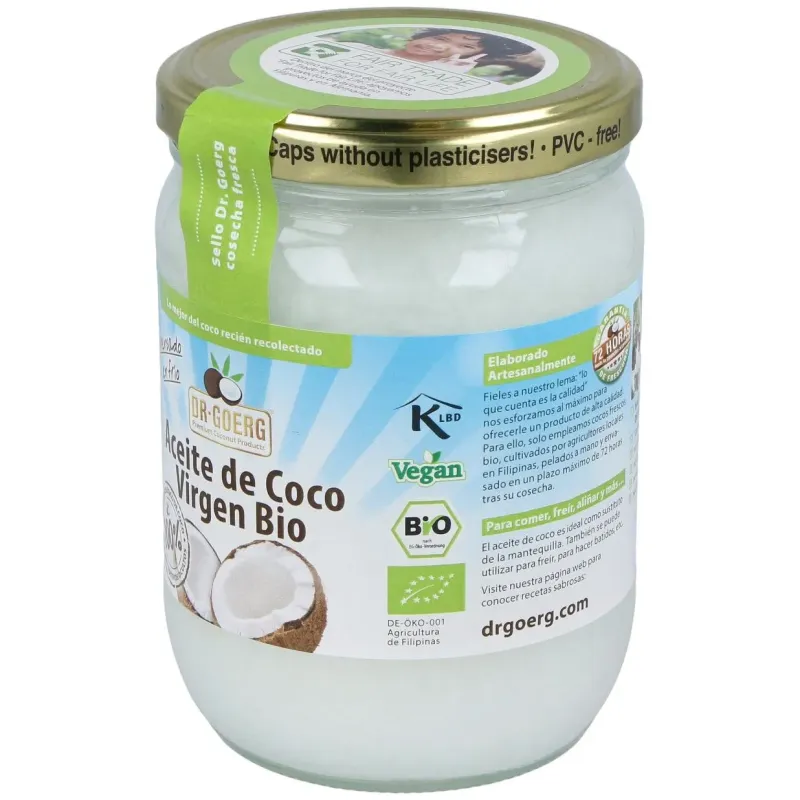 Aceite de coco 500ml. bio | Farmacia Barata Aceite de coco 500ml. bio | Farmacia Barata