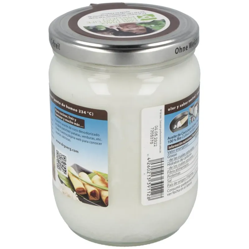 Aceite de coco premium para cocinar 500ml. bio 2 | Farmacia Barata Aceite de coco premium para cocinar 500ml. bio 2 | Farmacia Barata