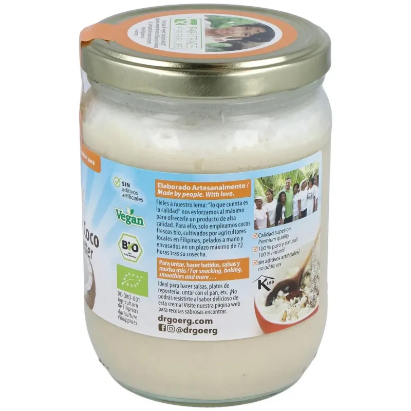Pulpa de coco manteca 500gr. bio 2 | Farmacia Barata Pulpa de coco manteca 500gr. bio 2 | Farmacia Barata