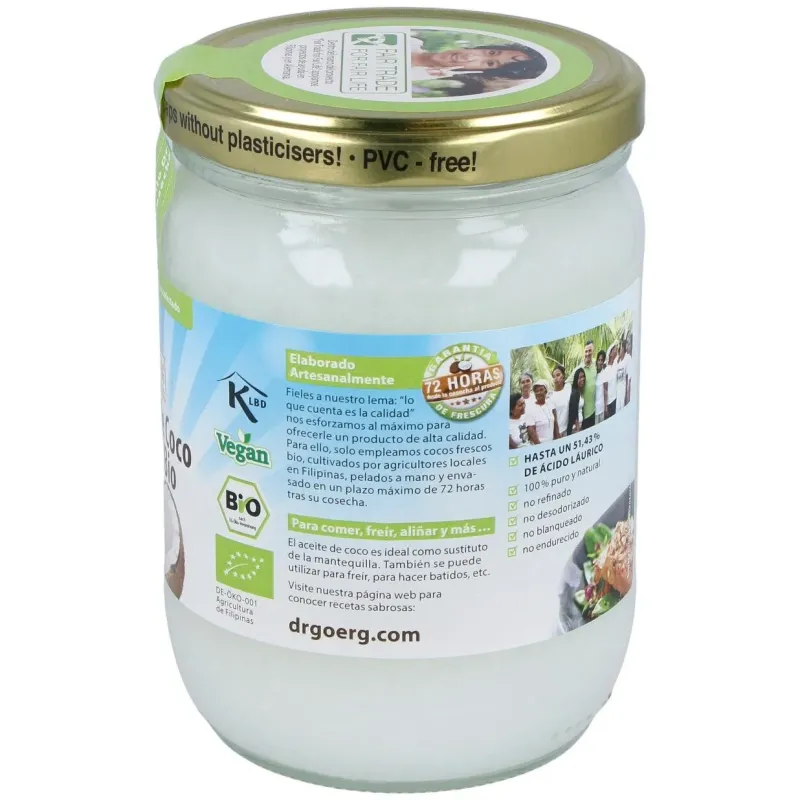 Aceite de coco 500ml. bio | Farmacia Barata Aceite de coco 500ml. bio | Farmacia Barata