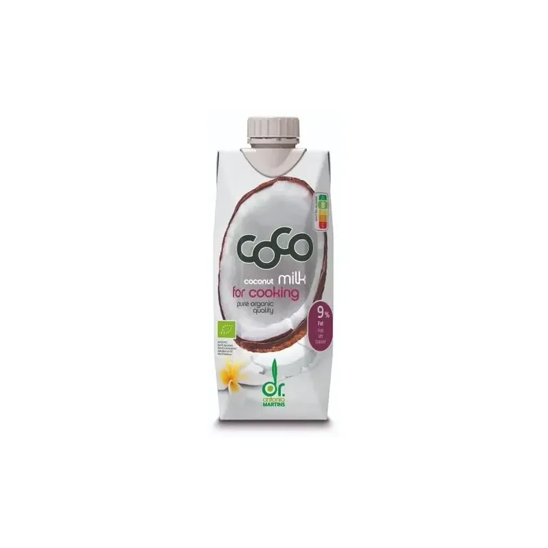 Dr. antonio martins coconut milk for cooking 500ml | Farmacia Barata