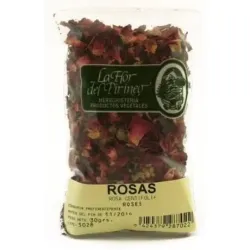 La flor del pirineo pétalos de rosa 30g