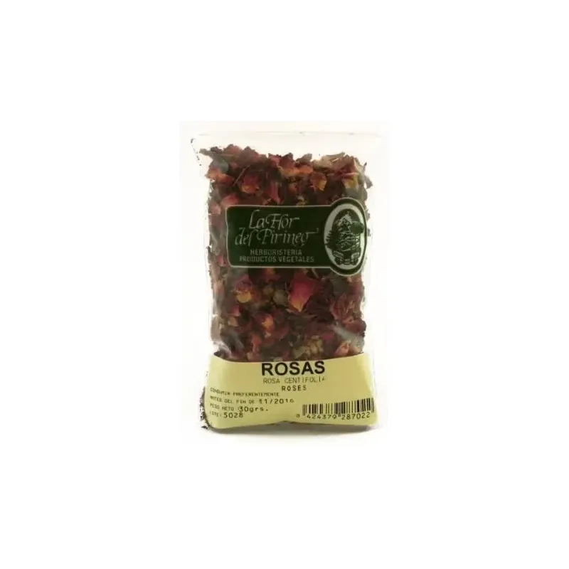 La flor del pirineo pétalos de rosa 30g | Farmacia Barata