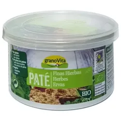 Granovita Pate Finas Hierbas Bio sin Azúcar, 125 g