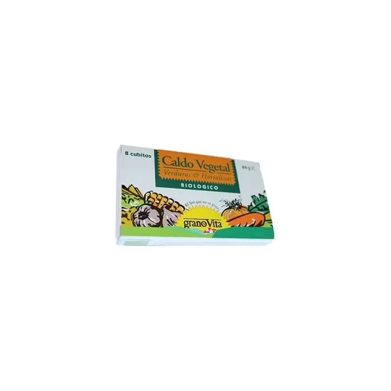 Granovita caldo veg. cubitos bio 84g | Farmacia Barata Granovita caldo veg. cubitos bio 84g | Farmacia Barata