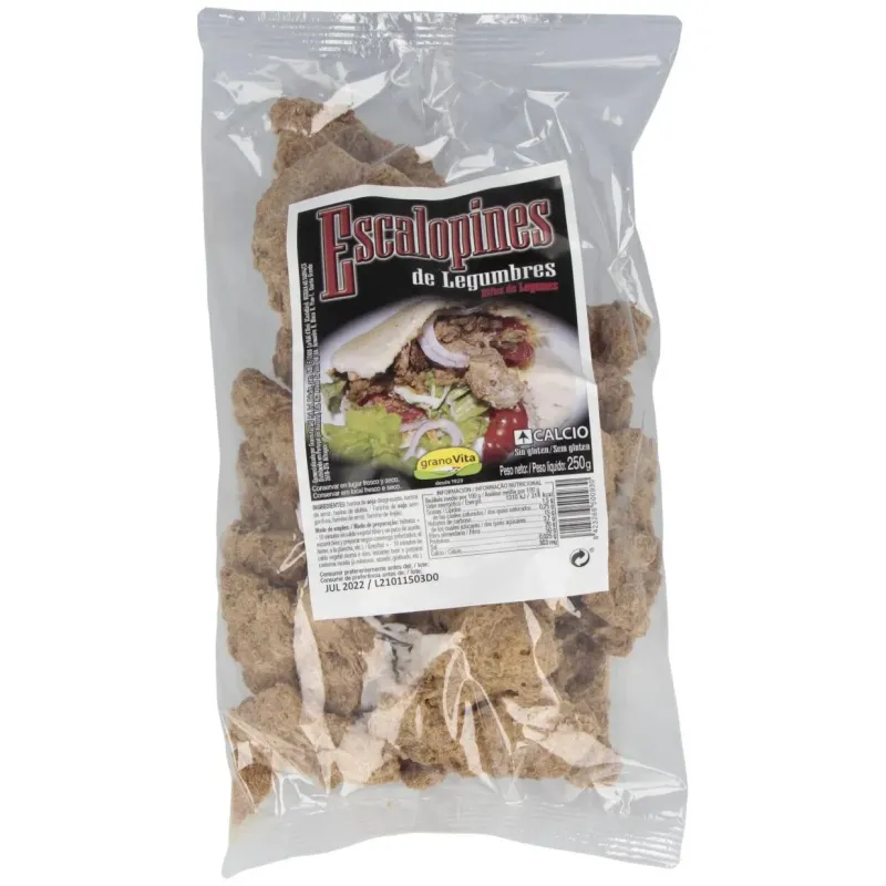 Escalopines de legumbres 250gr. | Farmacia Barata