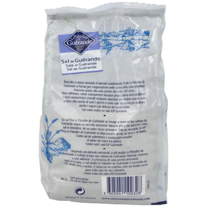 Sal marina gris bretaña fina 1kg. | Farmacia Barata
