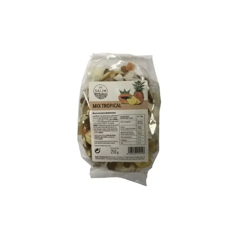 Mix tropical de frutas deshidratadas 250gr. | Farmacia Barata