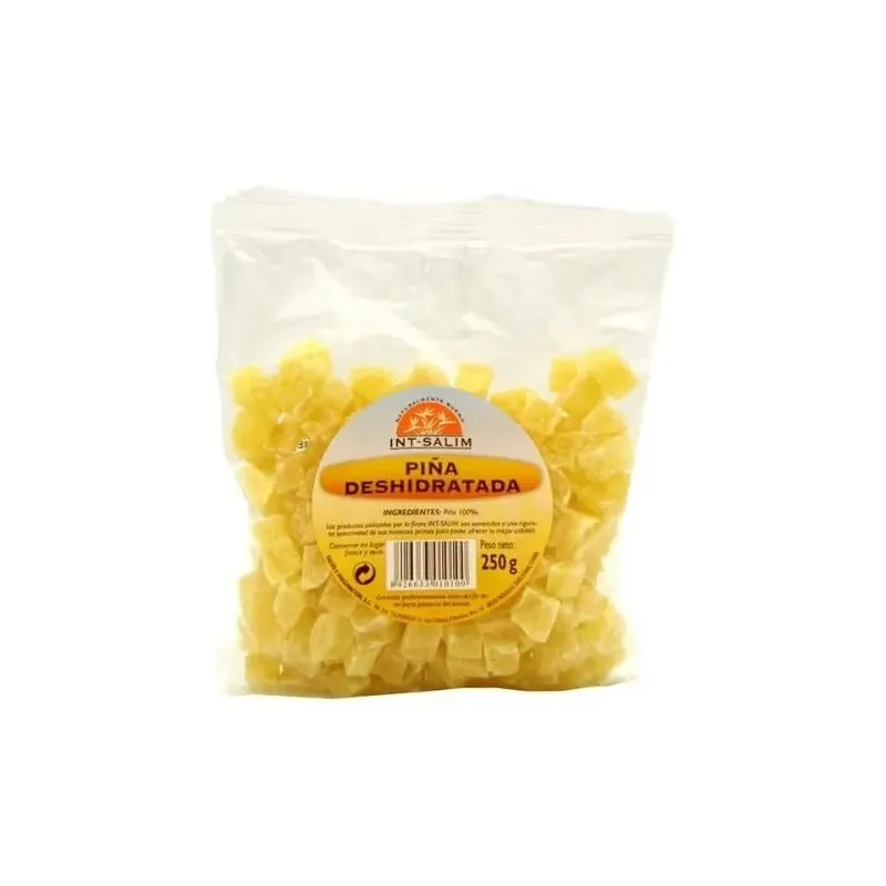 Int-salim piña deshidratada trocitos 250g | Farmacia Barata Int-salim piña deshidratada trocitos 250g | Farmacia Barata