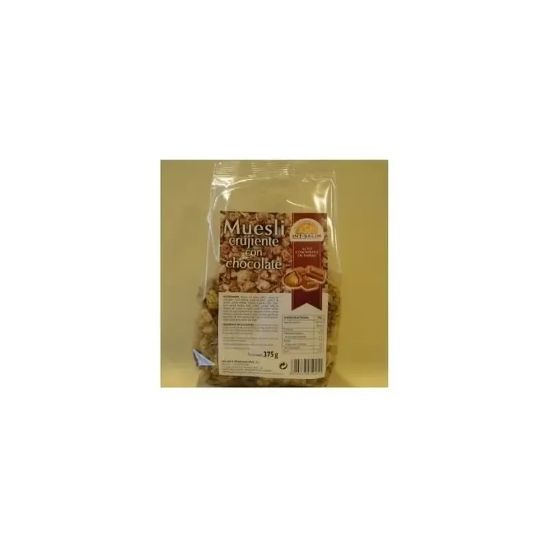 Int-salim muesli crujiente choco 375g | Farmacia Barata Int-salim muesli crujiente choco 375g | Farmacia Barata