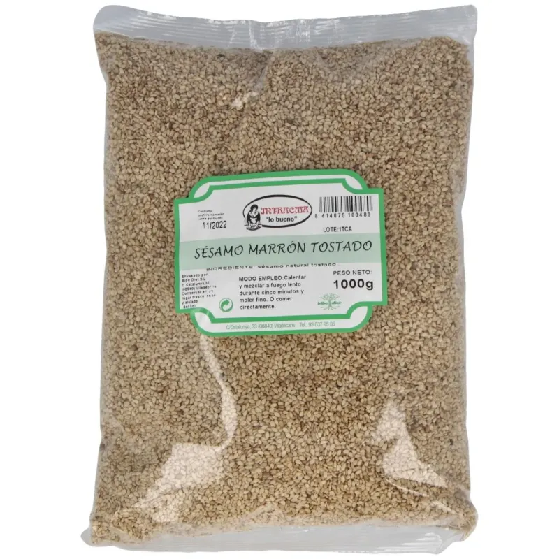 Intracma sesamo marron tostado 1kg | Farmacia Barata Intracma sesamo marron tostado 1kg | Farmacia Barata