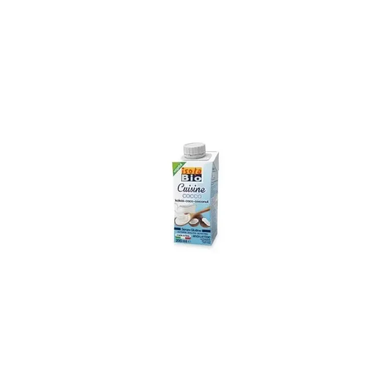 Isola bio crema leche coco para cocinar bio 200ml | Farmacia Barata