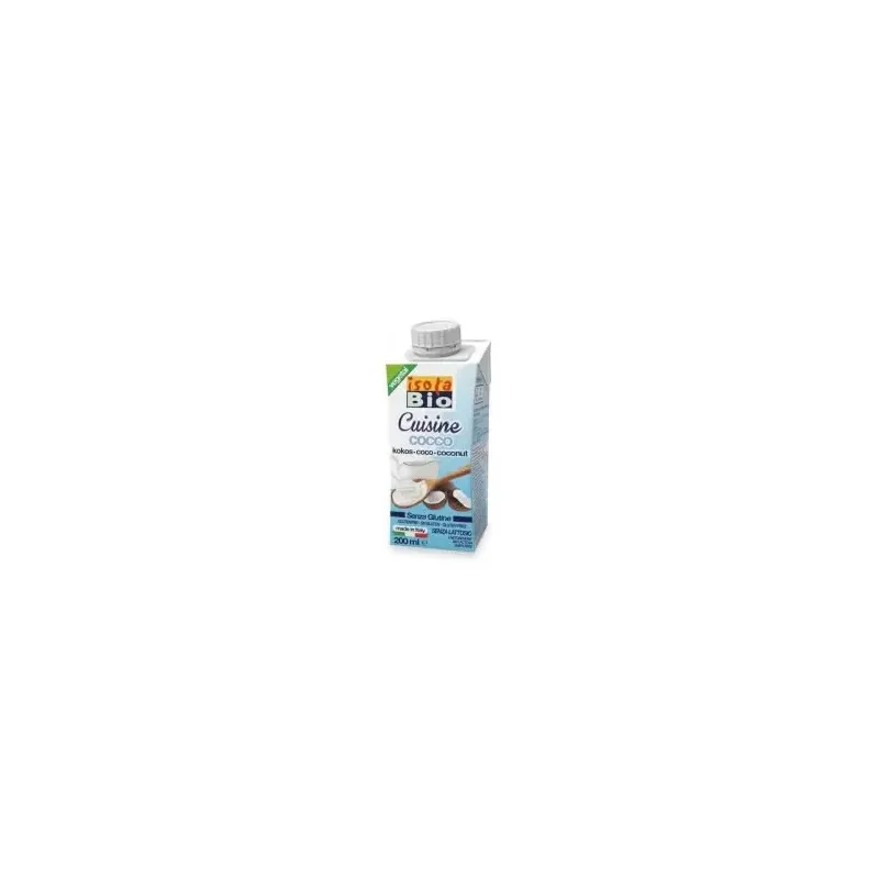 Isola bio crema leche coco para cocinar bio 200ml | Farmacia Barata