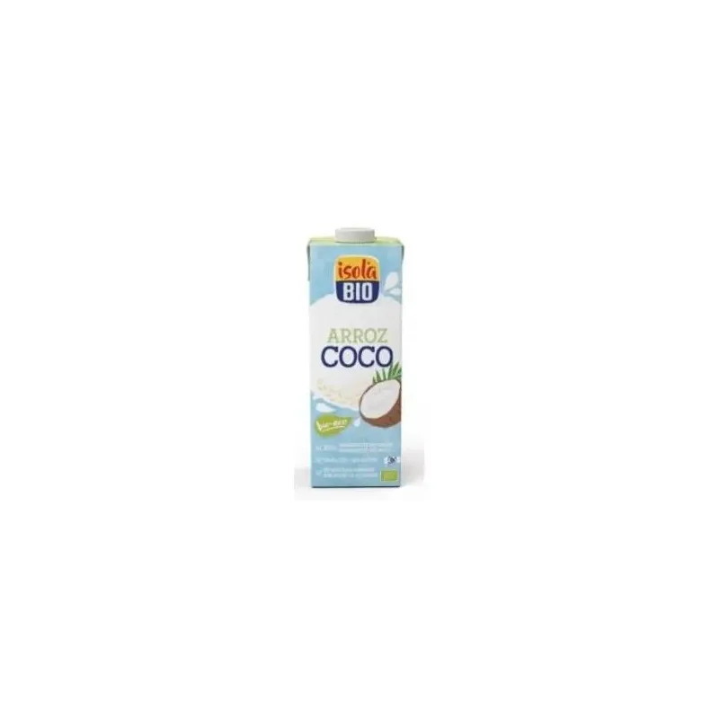 Bebida vegetal de arroz coco tropical 1lt 6ud | Farmacia Barata