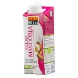 Bebida vegetal de arroz con almendra 250ml. bio sg