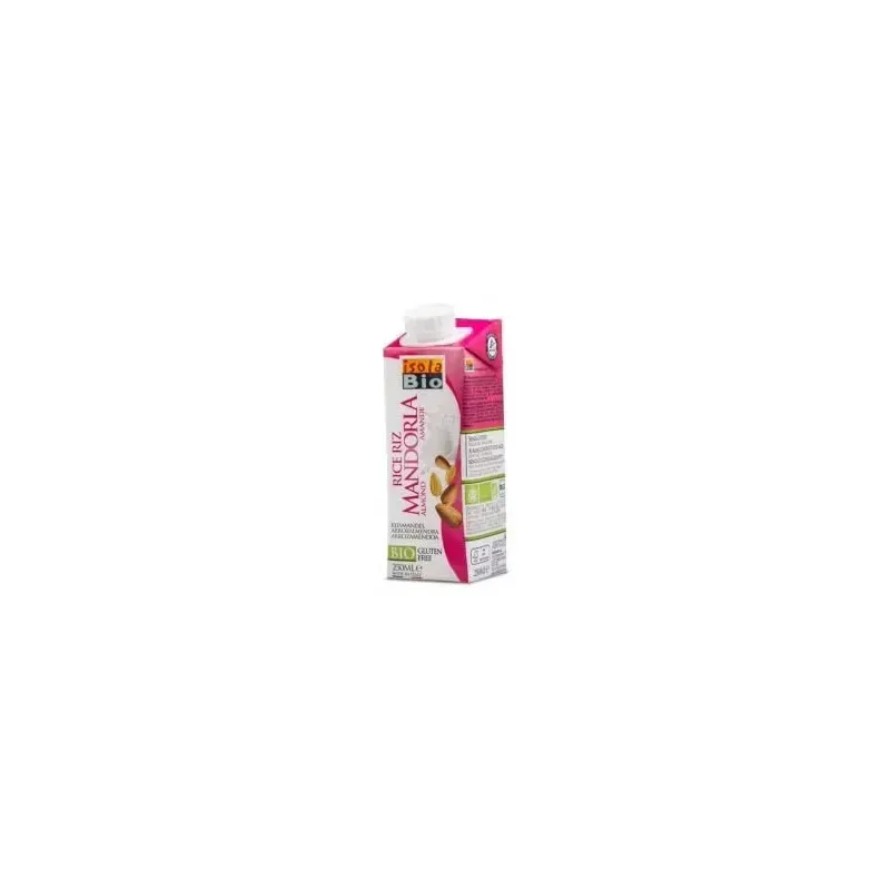 Bebida vegetal de arroz con almendra 250ml. bio sg | Farmacia Barata
