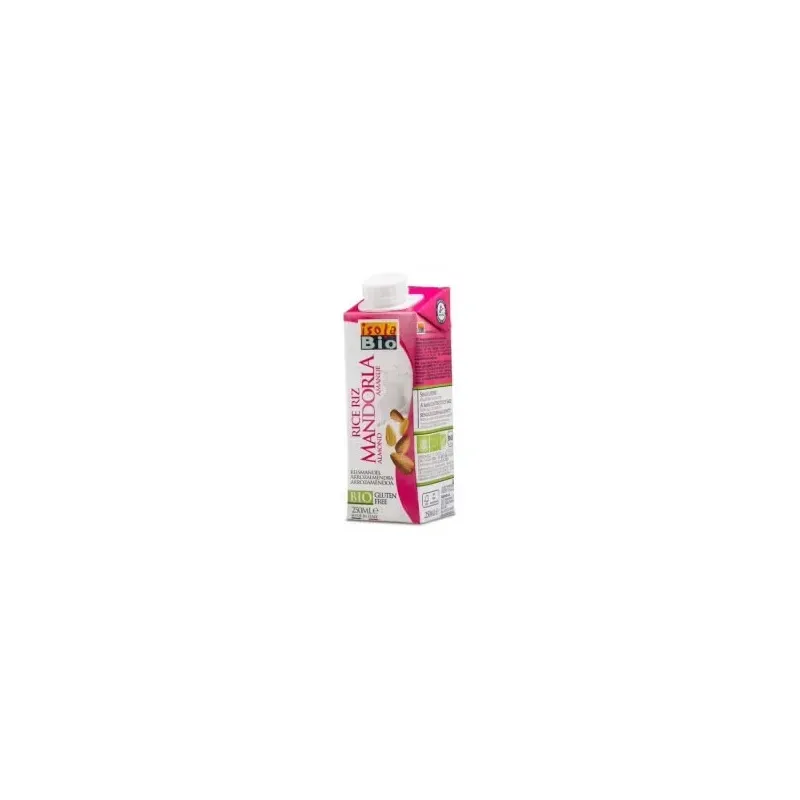 Bebida vegetal de arroz con almendra 250ml. bio sg | Farmacia Barata