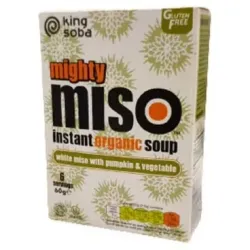 King soba sopa de miso con calabaza y verduras 6x10g