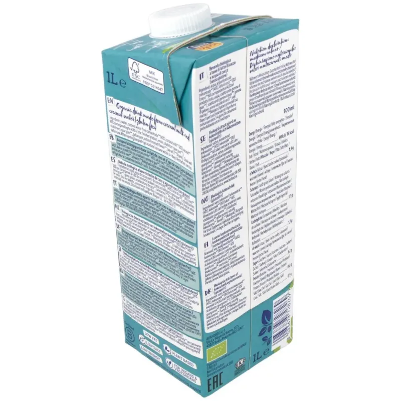 Isola bio bebida veg coco suprem s/a s/g 1000ml | Farmacia Barata