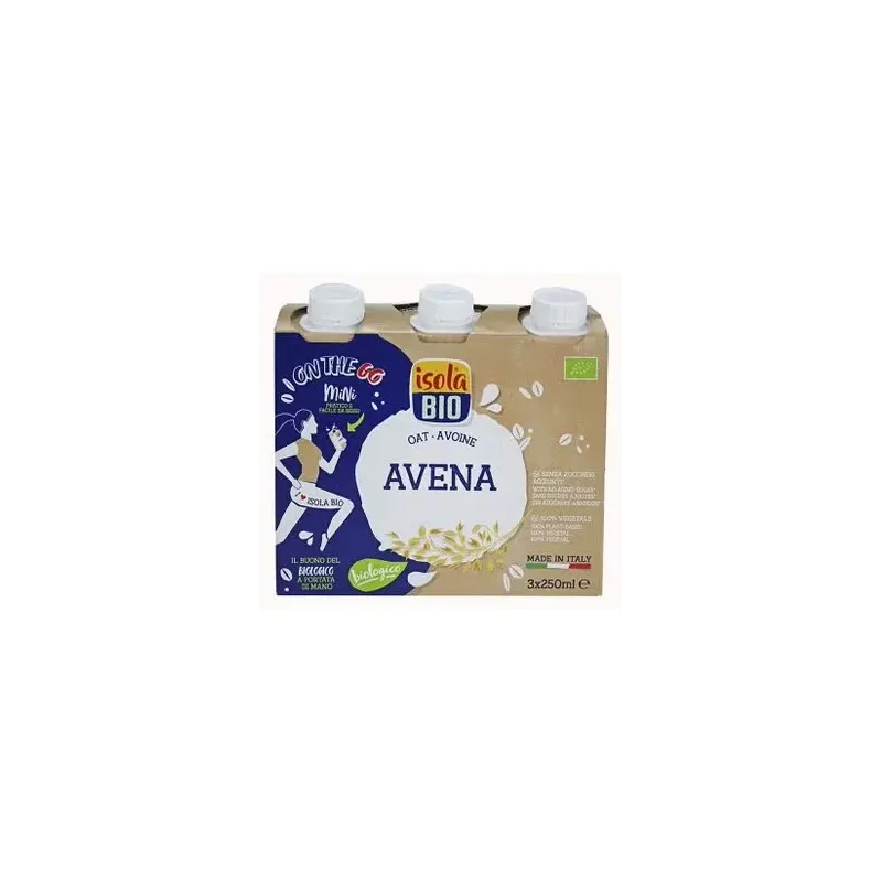 Isola bio bebida vegetal de avena bio sin gluten vegan 3x250ml | Farmacia Barata Isola bio bebida vegetal de avena bio sin gluten vegan 3x250ml | Farmacia Barata