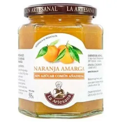 La artesana mermelada naranja amarga con azúcar 315g