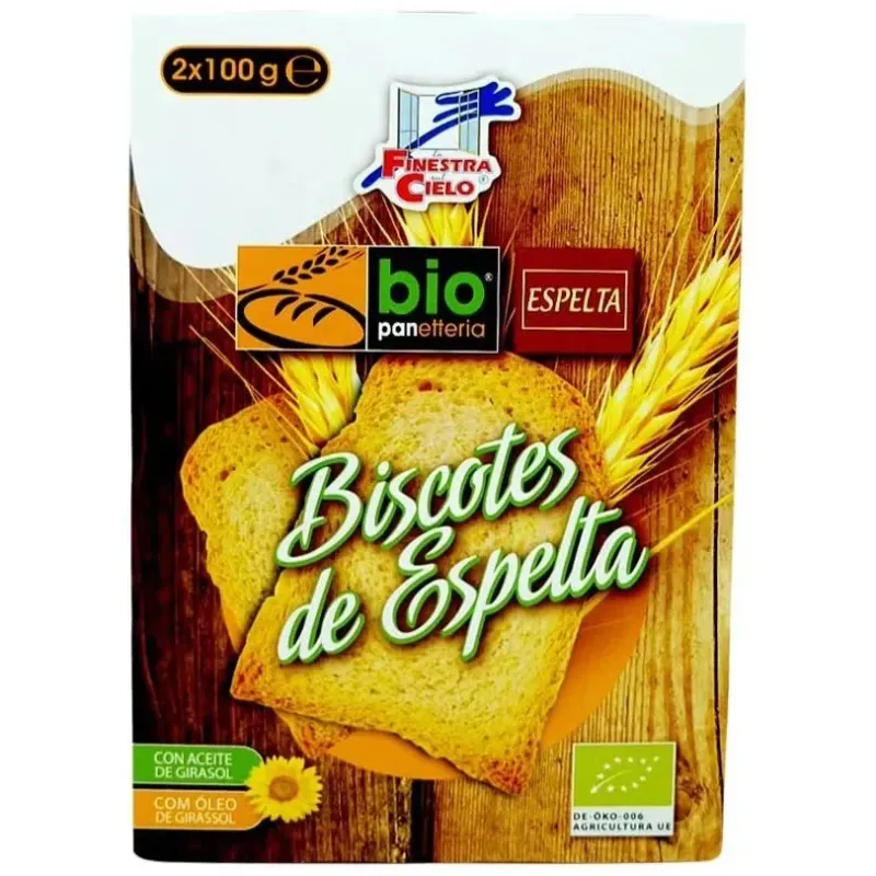 La finestra sul cielo biscotes espelta bio 220g | Farmacia Barata