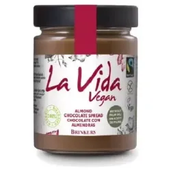 Crema de chocolate y almendra 270gr. bio vegan