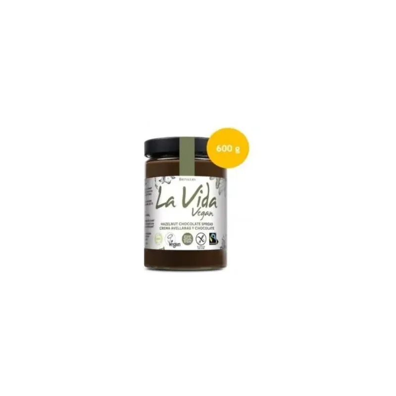 La vida vegan crema cacao avellana bio vegan 600g | Farmacia Barata La vida vegan crema cacao avellana bio vegan 600g | Farmacia Barata