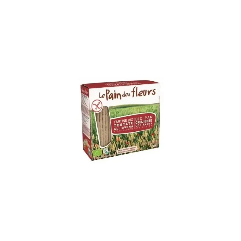 Le pain des fleurs pan crujiente avena sin gluten bio 150g | Farmacia Barata Le pain des fleurs pan crujiente avena sin gluten bio 150g | Farmacia Barata