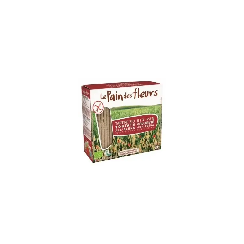 Le pain des fleurs pan crujiente avena sin gluten bio 150g | Farmacia Barata Le pain des fleurs pan crujiente avena sin gluten bio 150g | Farmacia Barata