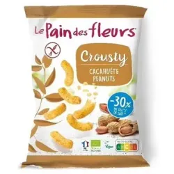 Le pain des fleurs ganchito crousty de cacahuete sin gluten bio 75g