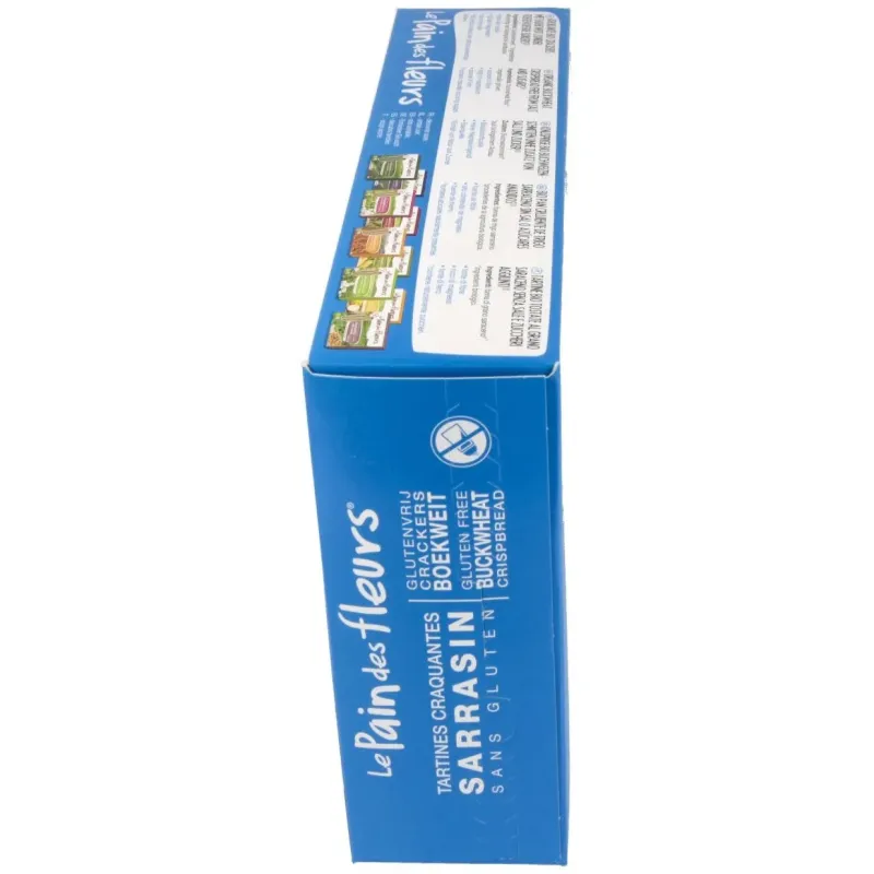 Cracker trigo sarraceno 300gr. bio sg s/sal vegan | Farmacia Barata