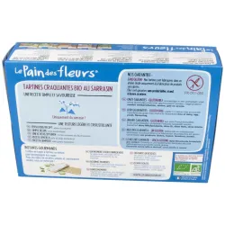 Cracker trigo sarraceno 300gr. bio sg s/sal vegan | Farmacia Barata