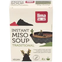 Sopa miso tradicional instantanea 4sbrs. bio vegan | Farmacia Barata