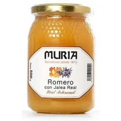 Miel de romero con jalea real 500gr.