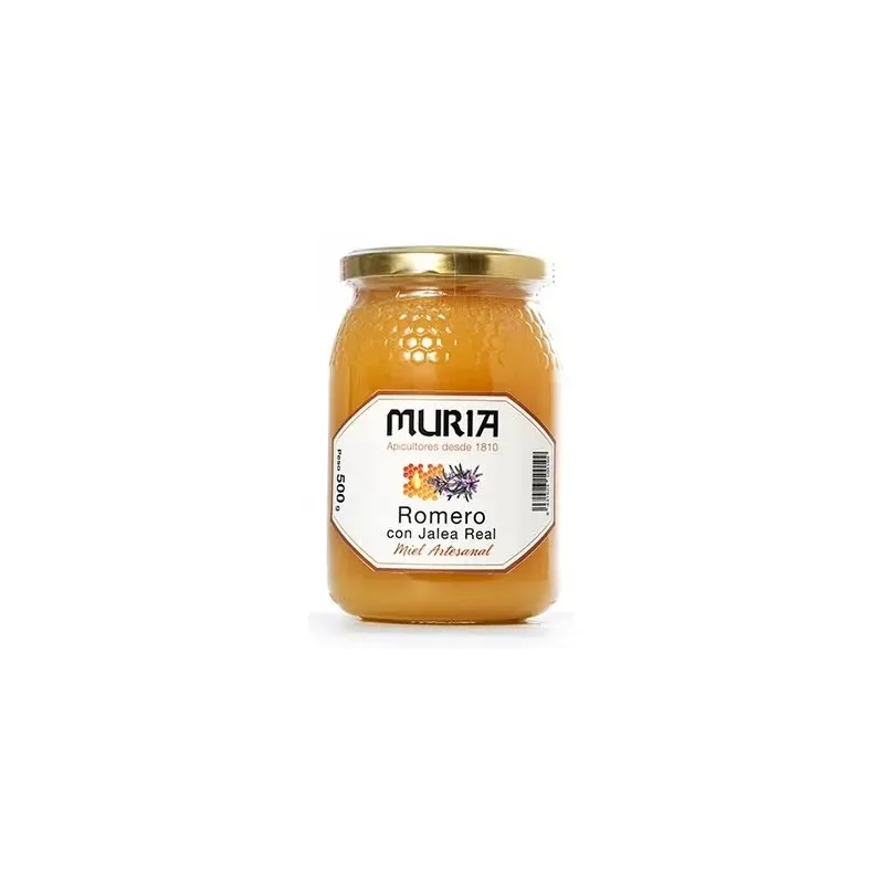 Miel de romero con jalea real 500gr. | Farmacia Barata Miel de romero con jalea real 500gr. | Farmacia Barata