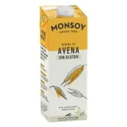 Bebida vegetal de avena sin gluten 1lt 6uds. bio