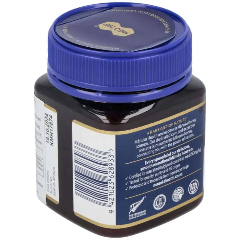 Manuka miel de manuka mgo 250+ 250g | Farmacia Barata Manuka miel de manuka mgo 250+ 250g | Farmacia Barata