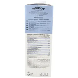 Monsoy leche de almendras sin azucar bio 1000ml | Farmacia Barata