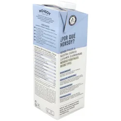Monsoy leche de almendras sin azucar bio 1000ml | Farmacia Barata