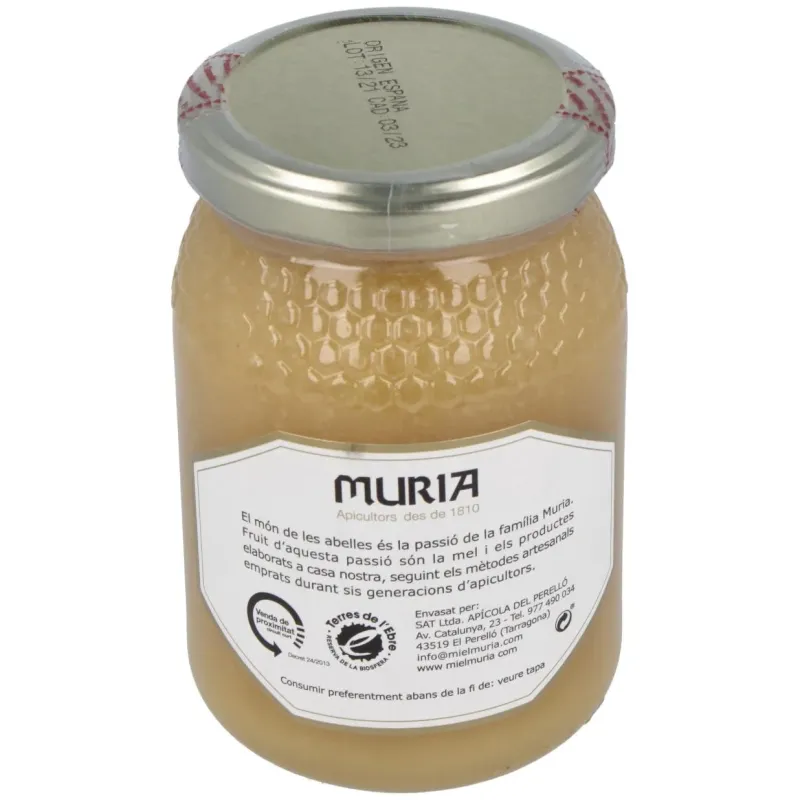 Muria miel romero blanca 500g | Farmacia Barata