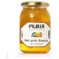 Muria miel bresca romero c/panal 500g